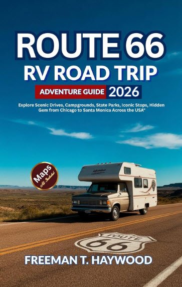 Route 66 RV Road Trip Adventure Guide 2026: Explore Scenic Drives, Campgrounds, State Parks, Iconic Stops, Hidden Gem from Chicago to Santa Monica across the USA | USAvora